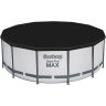Каркасный бассейн BESTWAY STEEL PRO MAX 5618W 396х122см, 12690л, фильтр-насос 3028л/ч, лестница, тент 5618W BW